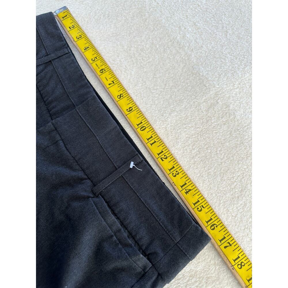 AB STUDIO waist elastic band gray charcoal pant women size 8 - Picture 7 of 14